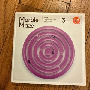 Marble Maze Labyrinth Game - Purple